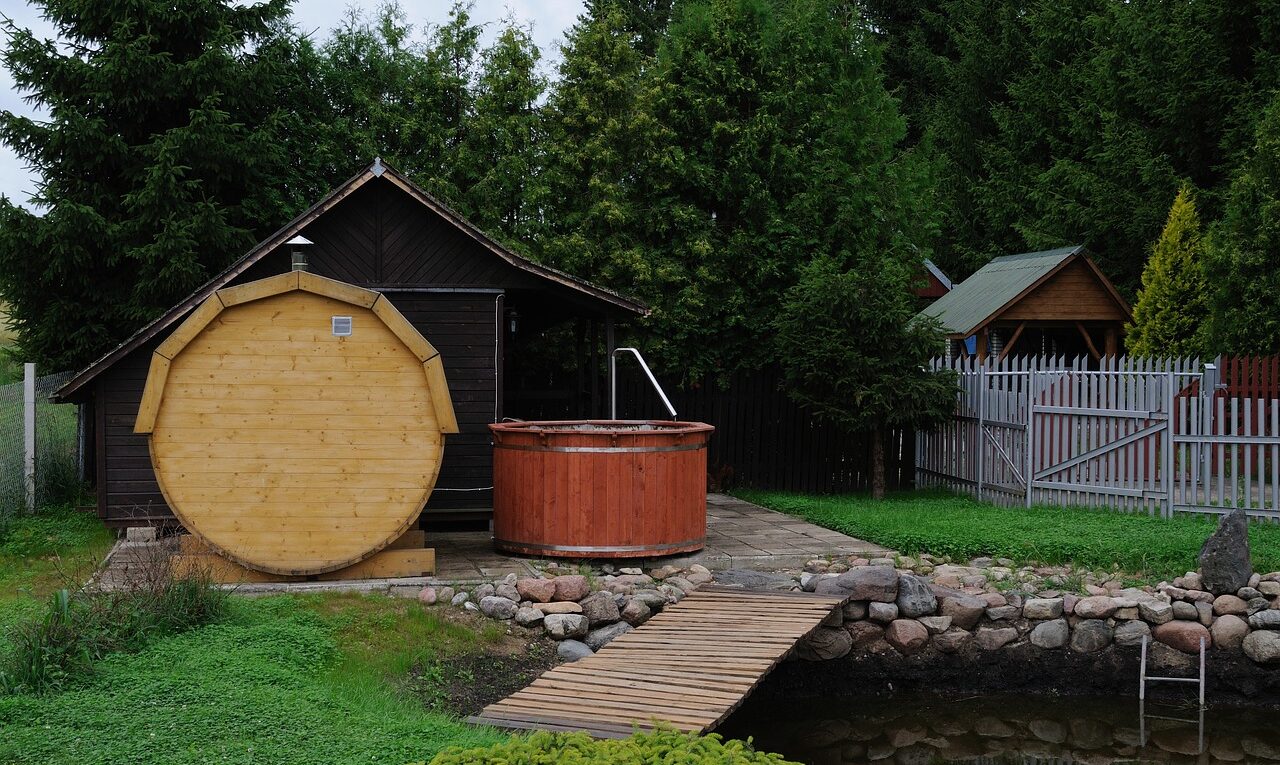 sauna zewnętrzna